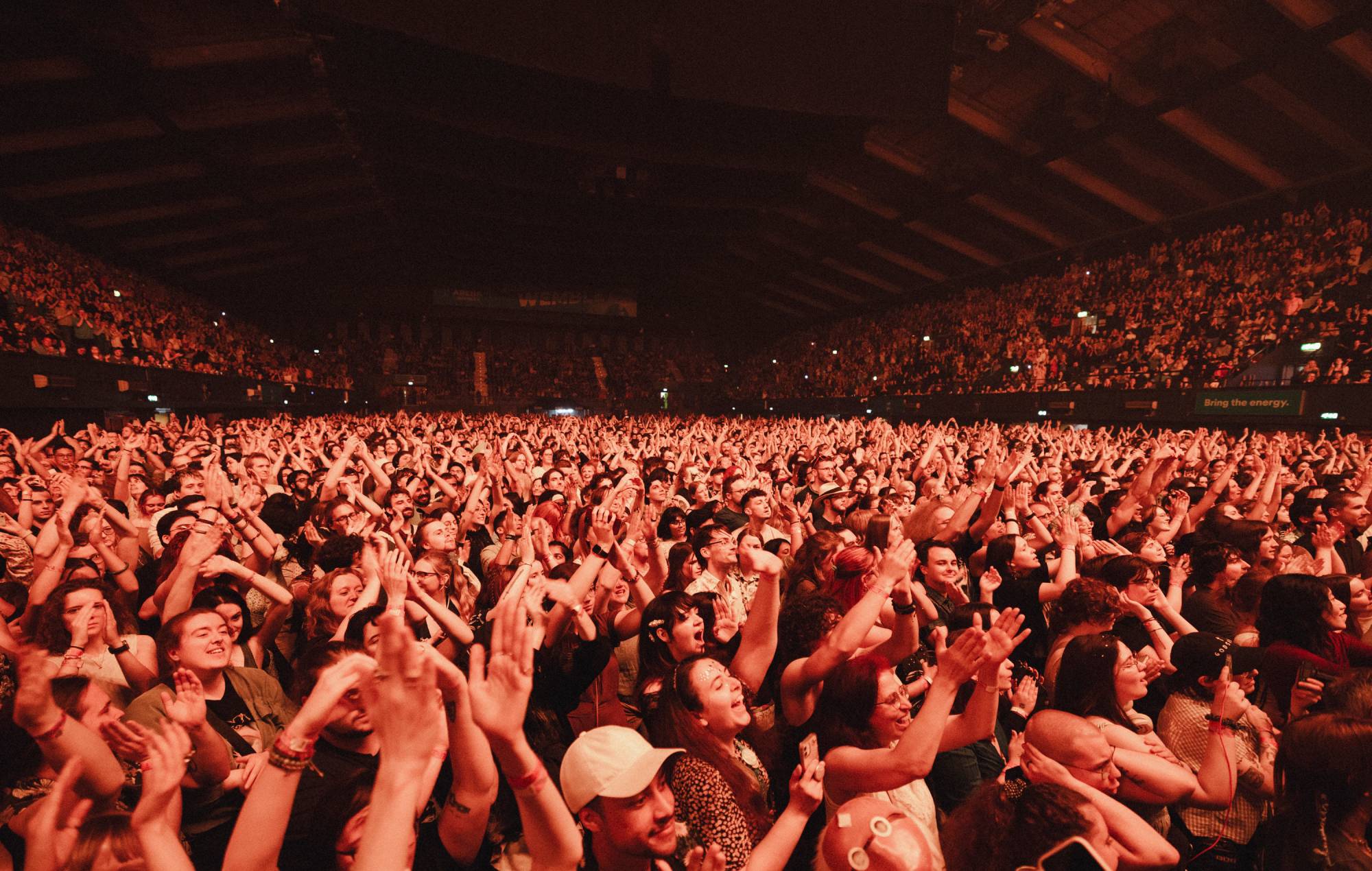 Aurora bor på Londons Wembley Arena. Kredit: Gonzalo Lopez