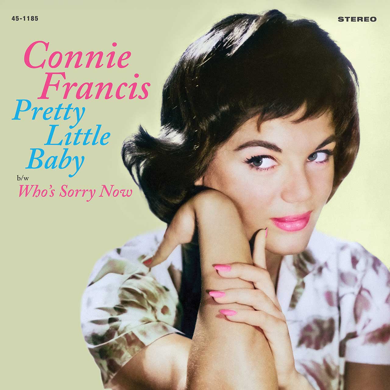 Connie Francis frigiver 'Pretty Little Baby' remix og 7-tommer vinyl