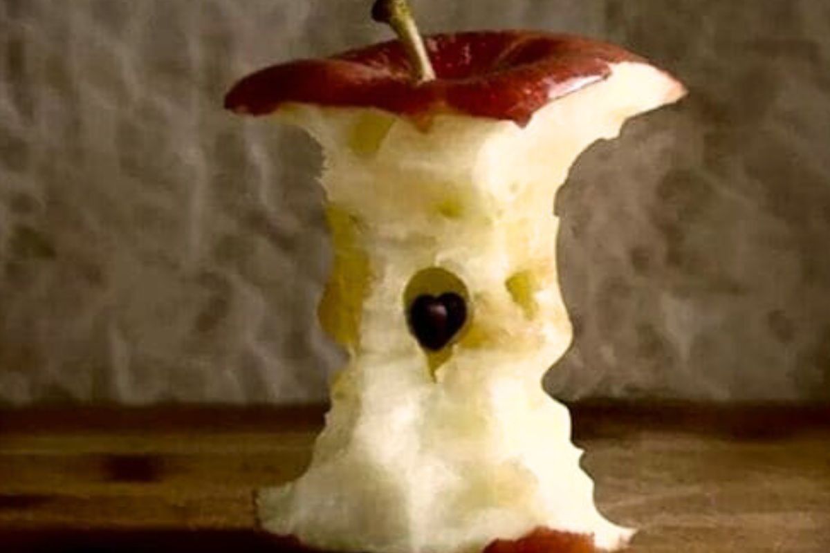 Kan du se de to ansigter i æblet