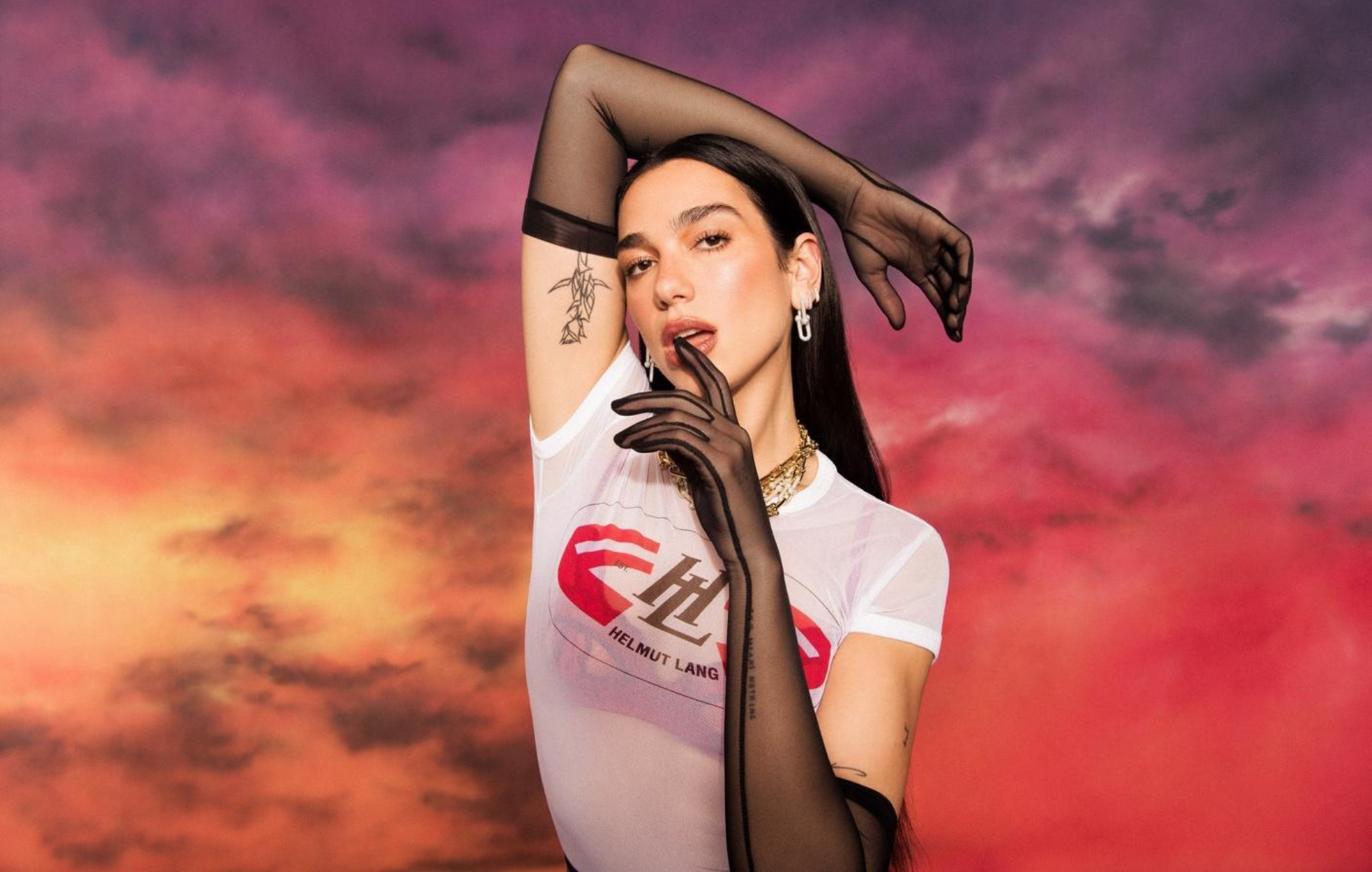 Se Dua Lipa hylder Aerosmith med 'Jeg vil ikke gå glip af noget' dækning i Boston