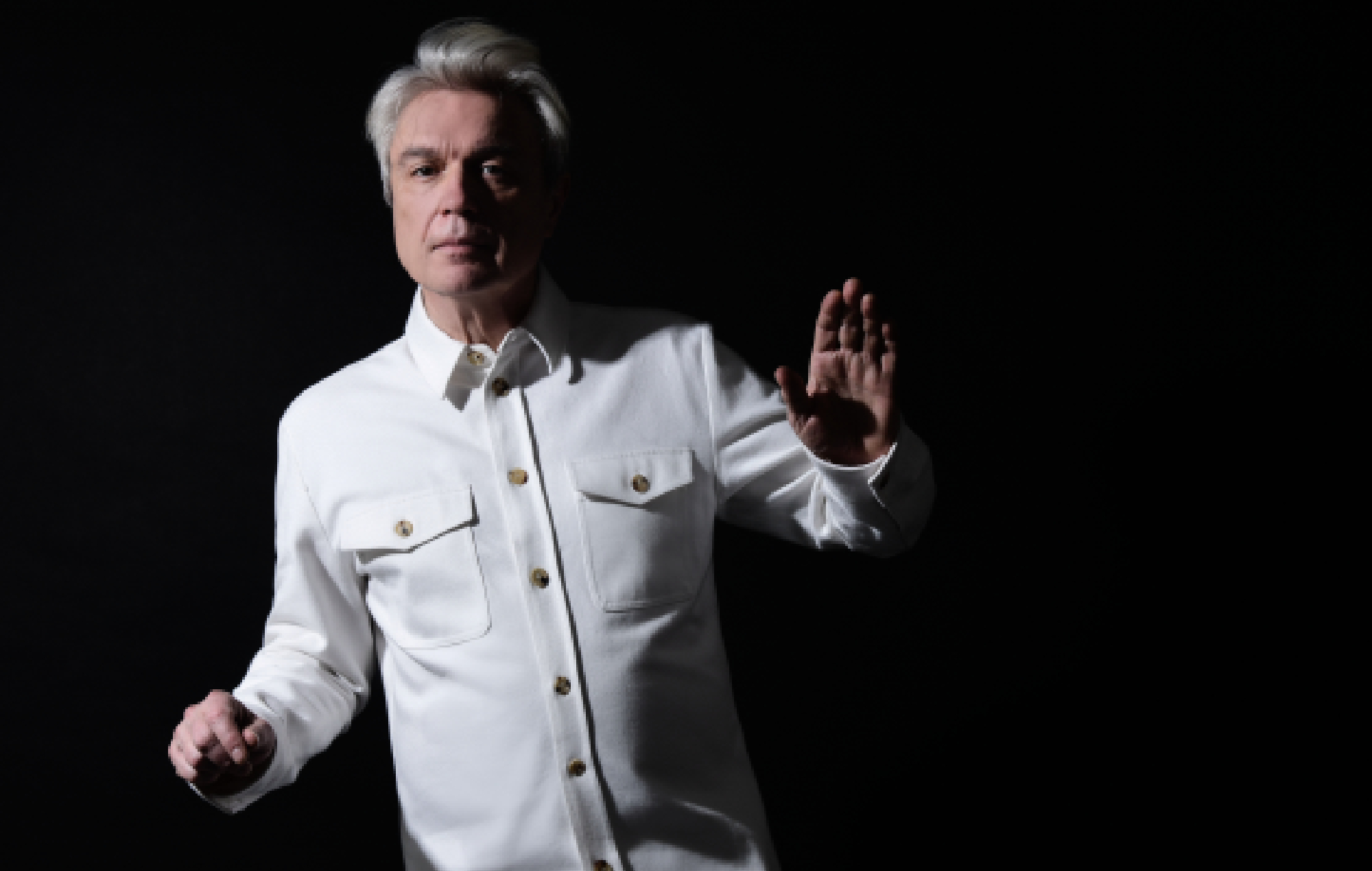 David Byrne deler en lys ny single 'T-shirt' med Brian Eno