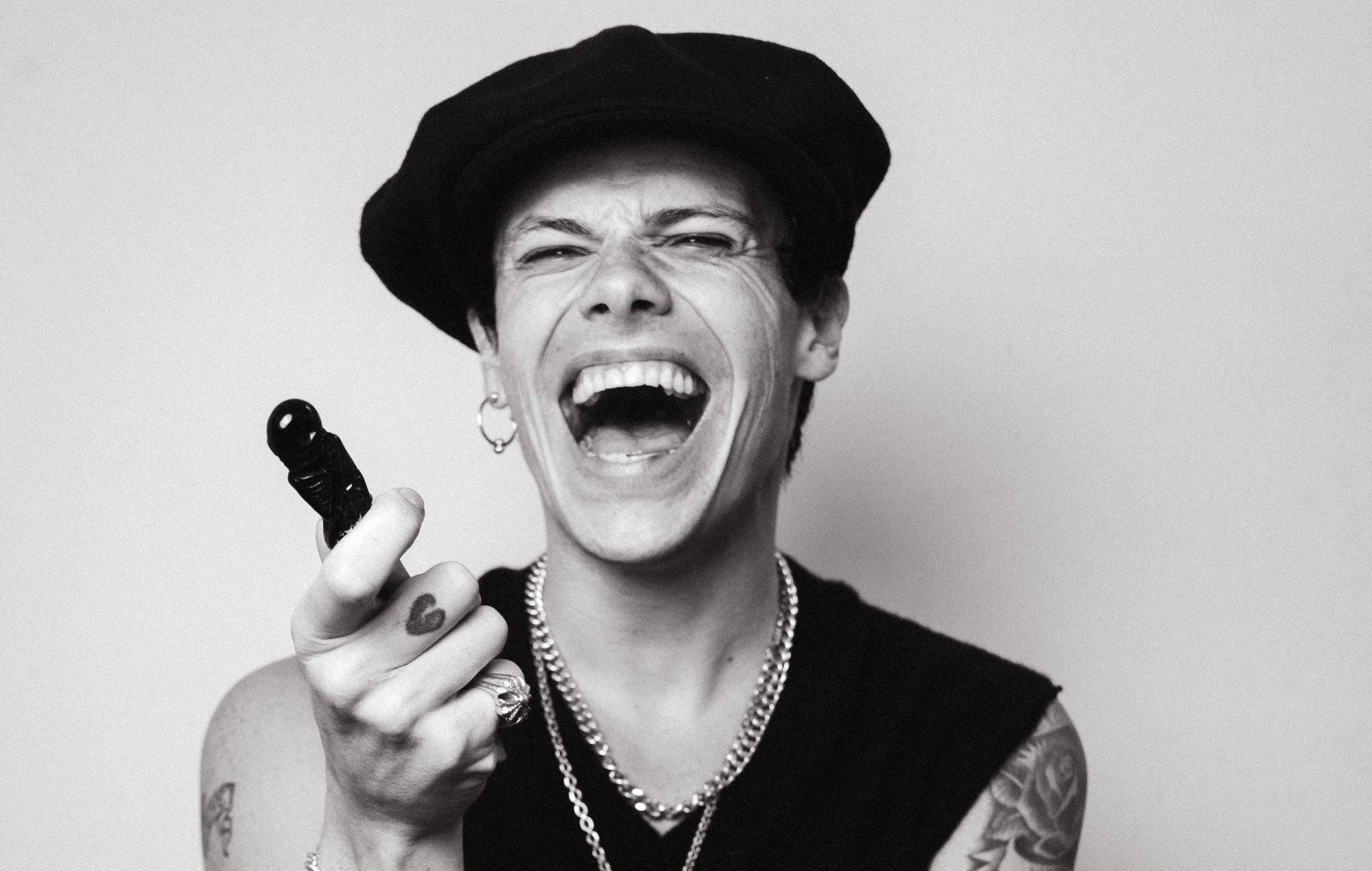 en king-size udtalelse fra kronprinsen af ​​rock