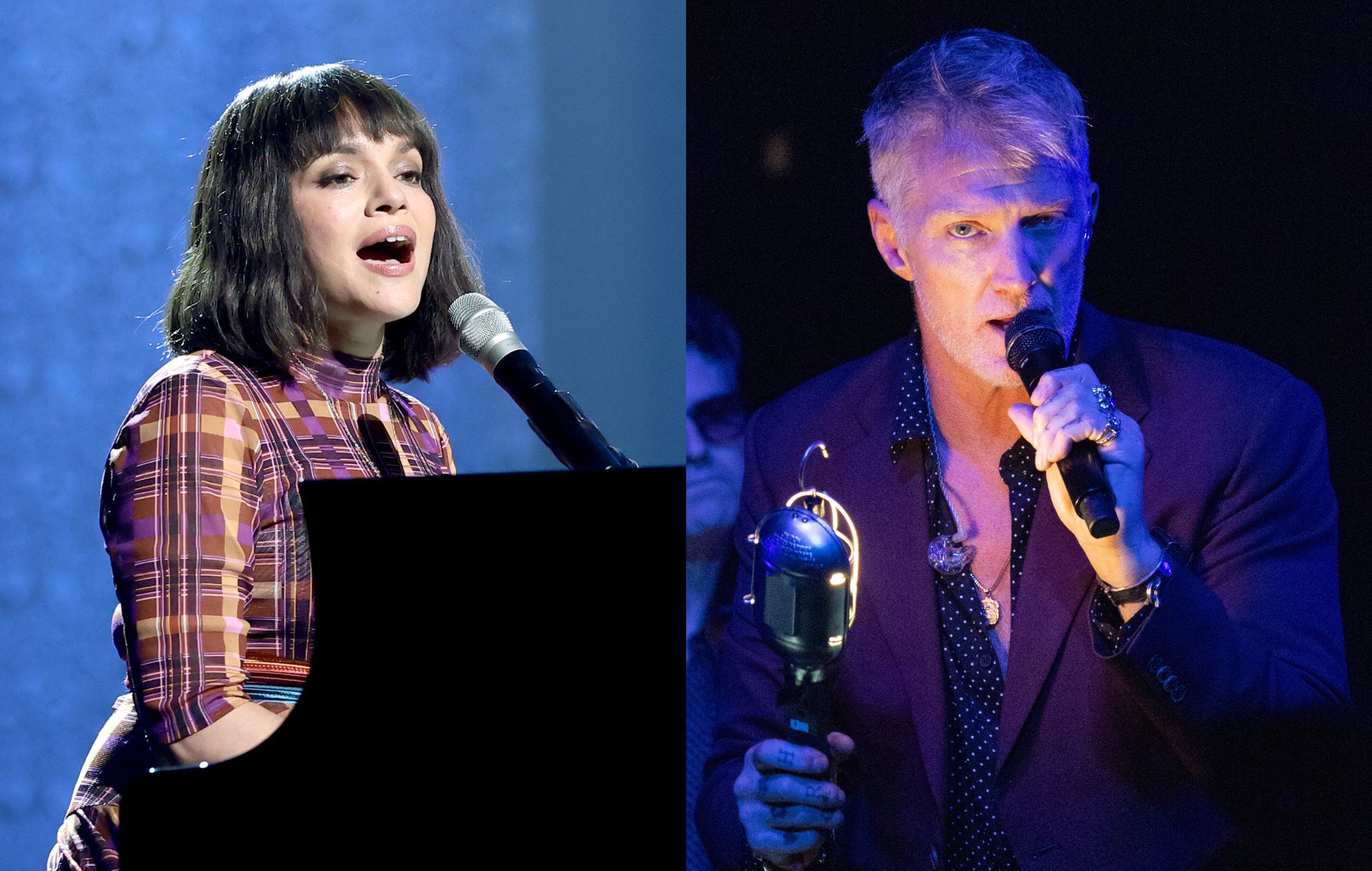 Se Josh Homme og Norah Jones dække Frank og Nancy Sinatras 'Somethin' Stupid'