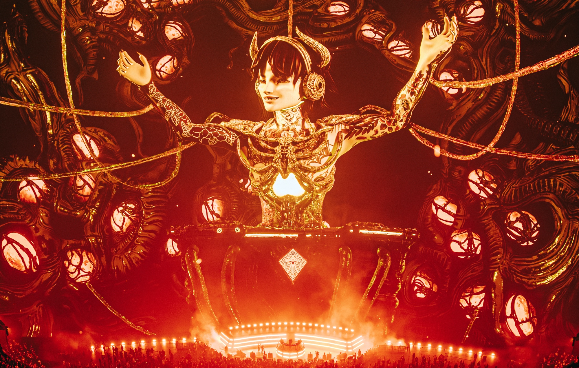 Bring Me The Horizon's Oli Sykes lancerer liveproduktionsselskab Patient Zero efter at have debuteret visuals med Illenium på Las Vegas Sphere