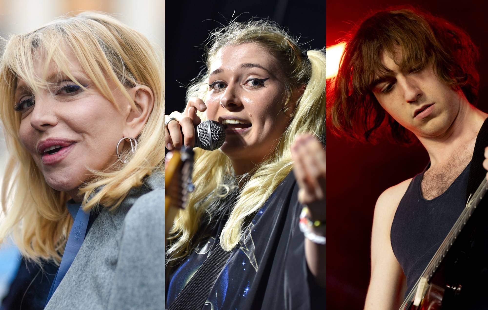 Se Courtney Love og Baby Queen synge Geeses 'Au Pays Du Cocaine'