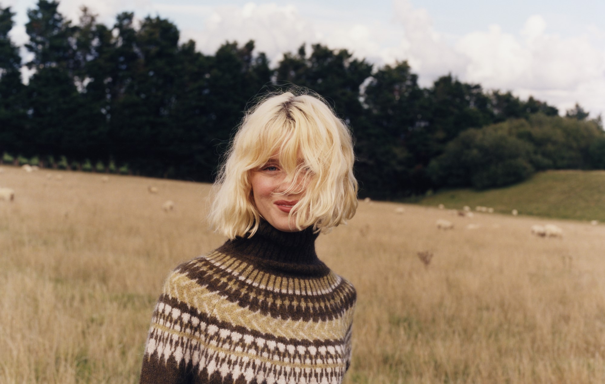 en singer-songwriter i fuldt flor