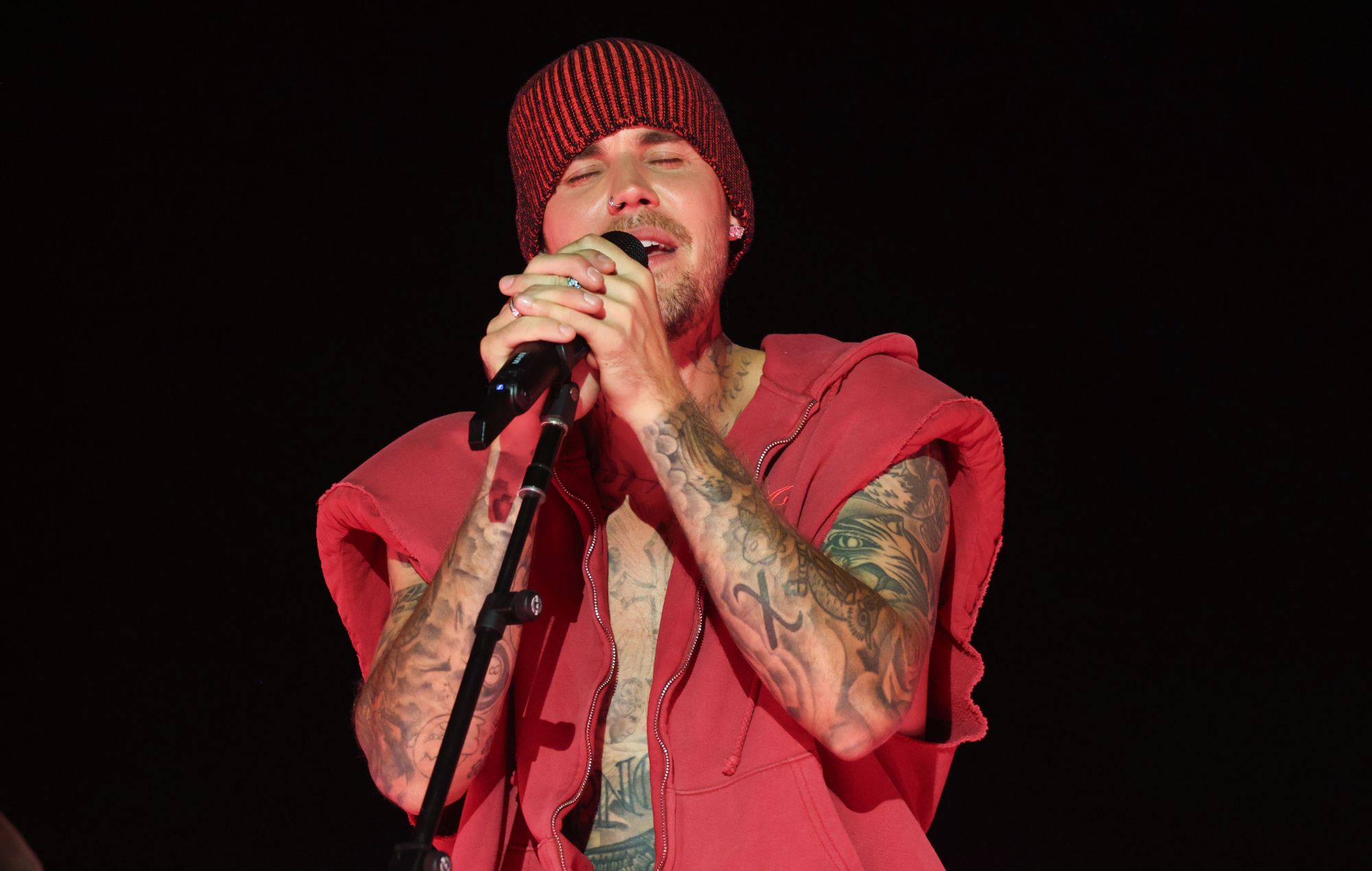 Justin Bieber Spotify-streams er steget i vejret med 1.800 procent siden Coachella