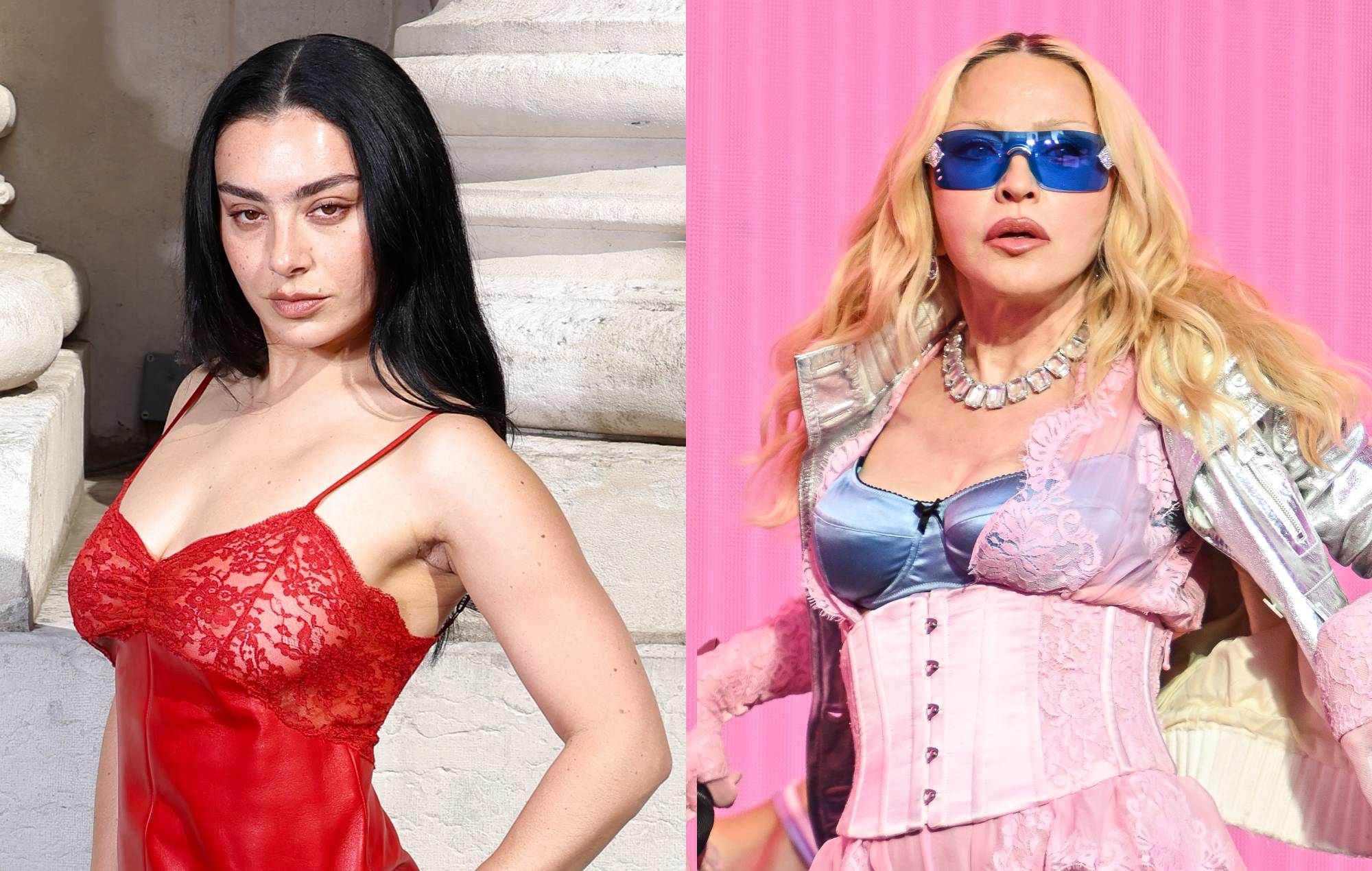 Charli XCX på sin "mini-pause" i Paris med Madonna: "Jeg fandt det meget inspirerende at hænge ud med hende"