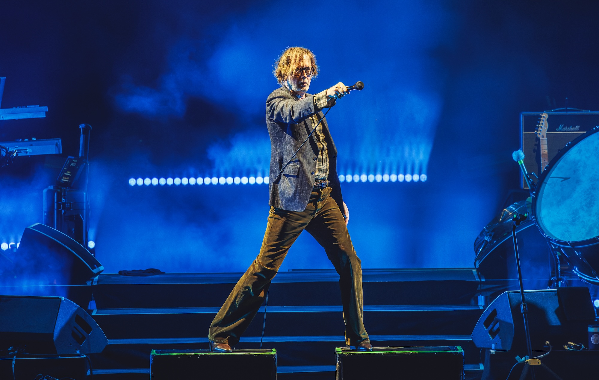 Se øjeblikket, hvor Pulp spiller 'Common People' til Mad Cool 2026, mens Englands fans fejrer sejren mod Norge