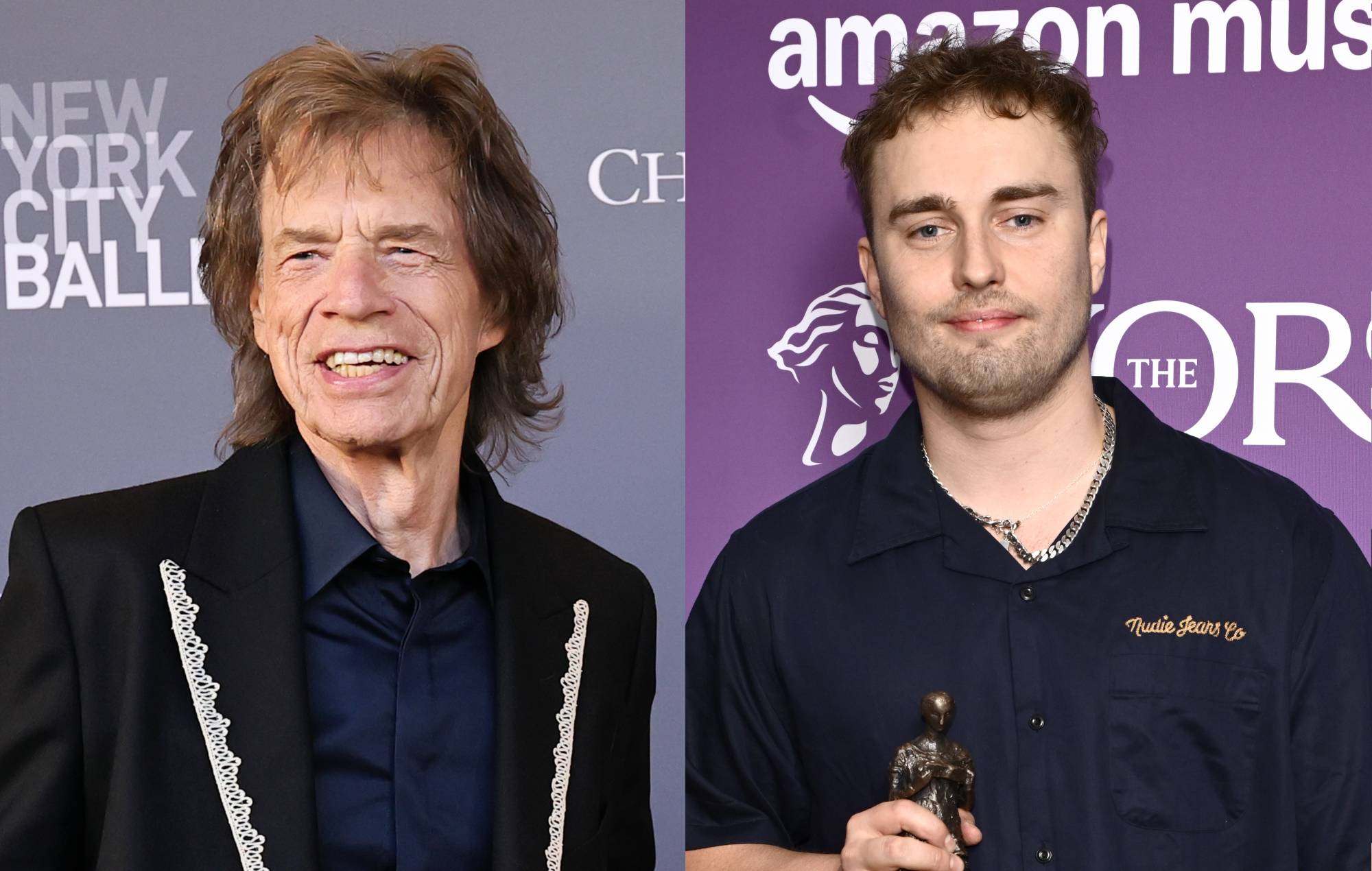 Mick Jagger fortæller os, at han "har haft mine Sam Fender-øjeblikke på det seneste" og hyler "People Watching" som "fremragende"