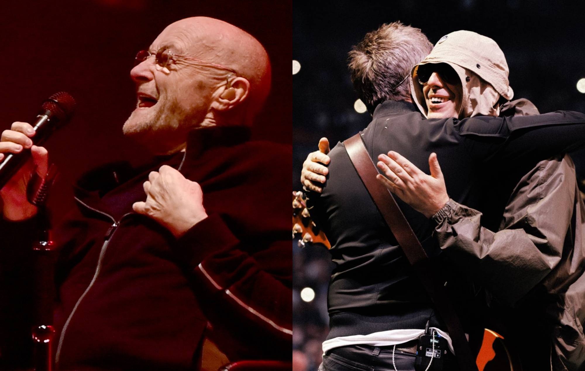 Phil Collins taler om at møde Oasis ved den kommende Rock Hall Of Fame-induktion, efter at Noel Gallagher kaldte ham "Antikrist"