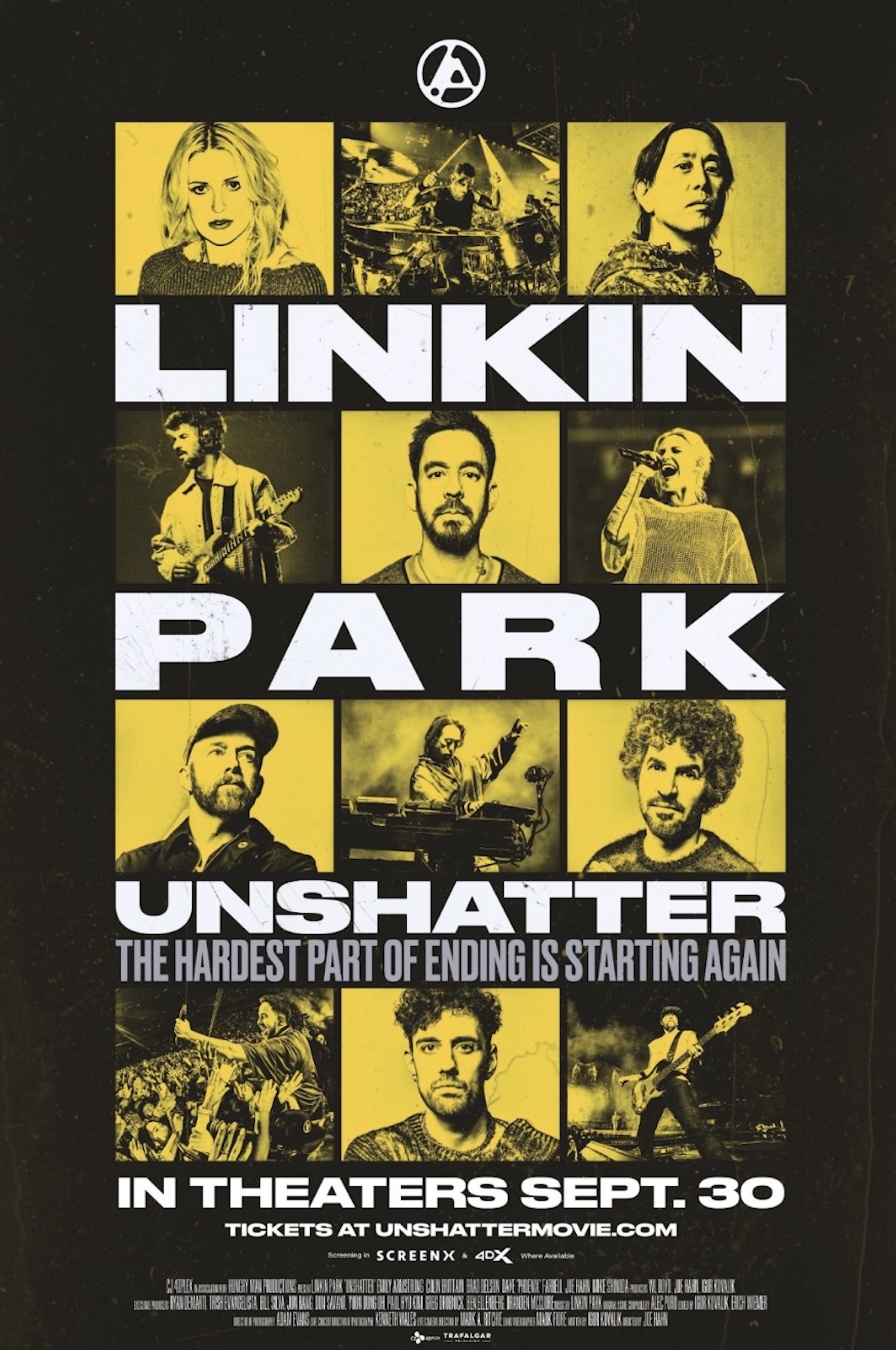 Linkin Park 'Unshatter' plakat