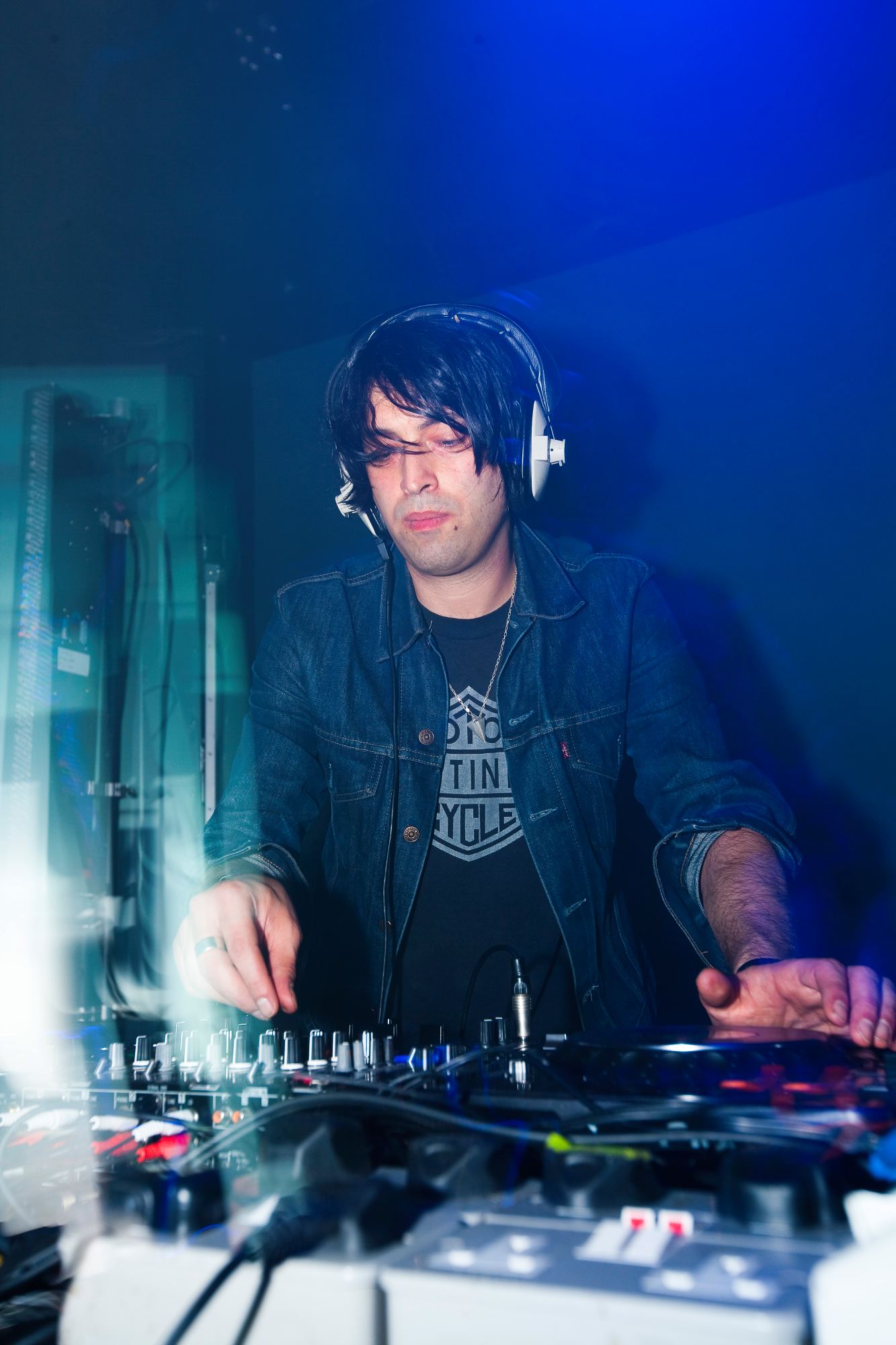 Erol Alkan på Bugged Out Presents Planet Turbo, på The Coronet, Old Kent Road, London, 2001 (Foto af Naki/PYMCA/Avalon/Getty Images)