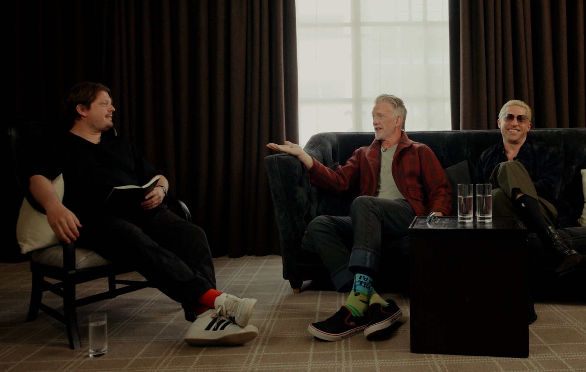 Queens Of The Stone Age i samtale med Innovative Music. Kredit: Innovative Music